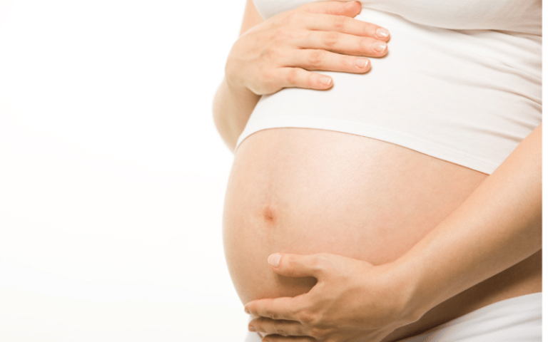 פיגמנטציה בחזה בהריון